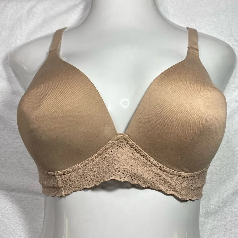 WARNER’S Cloud 9 Minimizer Wire-Free Bra 38D - Picture 3 of 7